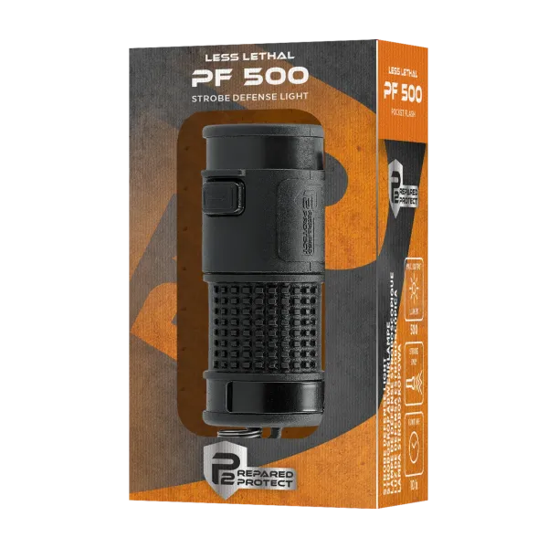 LAMPE DE POCHE DEFENSE STROBOSCOPIQUE P2P 500 LUMENS