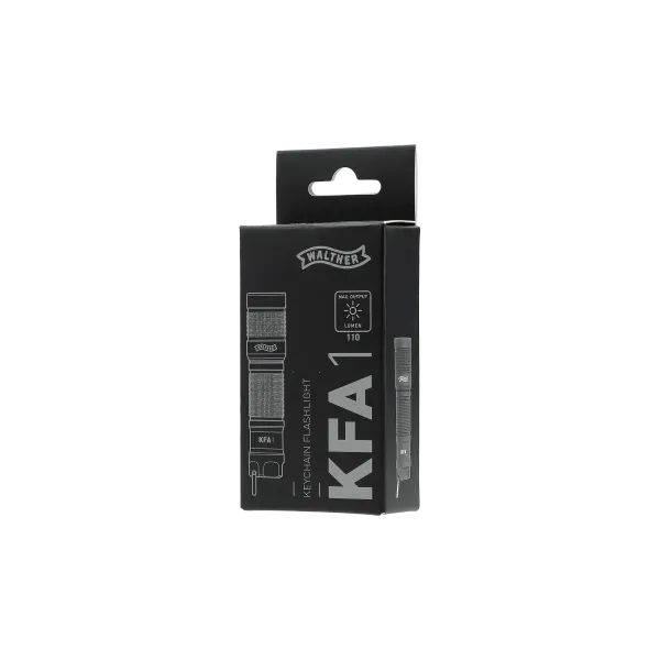 LAMPE DE POCHE PORTE-CLES WALTHER KFA1 110 LUMENS