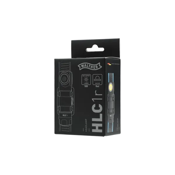 LAMPE FRONTALE WALTHER HLC1R RECHARGEABLE 500 LUMENS
