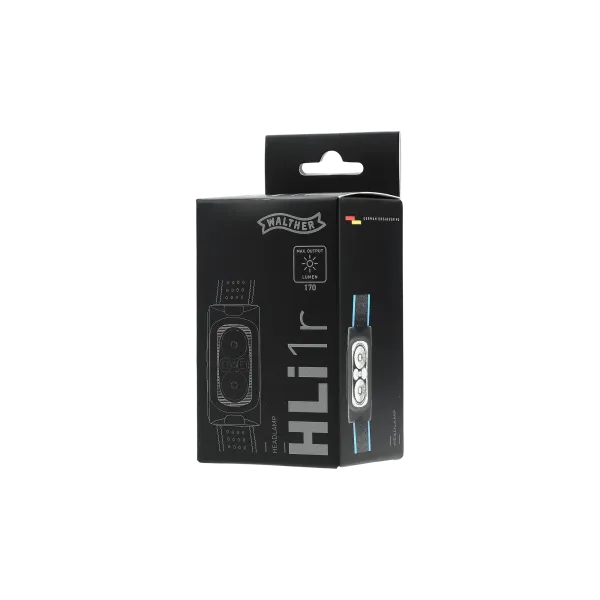 LAMPE FRONTALE WALTHER HLI1R RECHARGEABLE 170 LUMENS