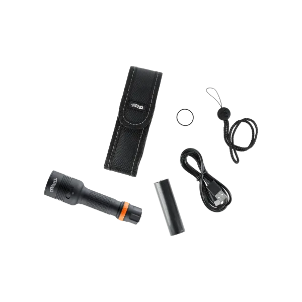 LAMPE RECHARGEABLE WALTHER HFC1R - HUNTING FLASHLIGHT C1 - 1000 LUMENS