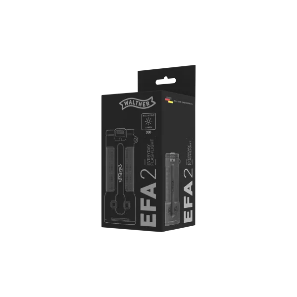 LAMPE WALTHER EFA2 - EVERYDAY FLASHLIGHT A2 - 300 LUMENS