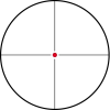 LUNETTE KONUS ARMADA 6-24X56 RET FINE CROSSHAIR LUMINEUX ROUGE-BLEU