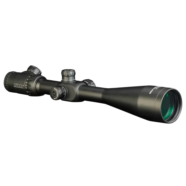 LUNETTE KONUS KONUSPRO F-30 8-32X56 RET 1/2 MIL-DOT LUMINEUX ROUGE-BLEU NIVEAU