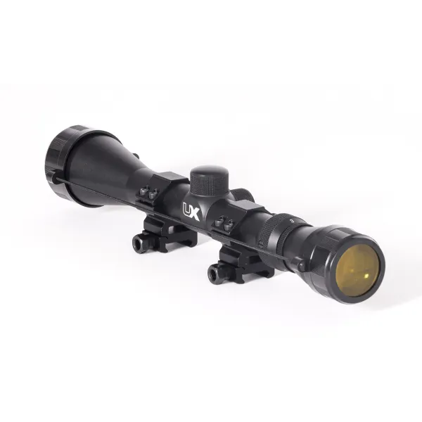 LUNETTE UX 3-9X40 AVEC MONTAGE POUR RAIL DE 11 ET POUR RAIL DE 21MM