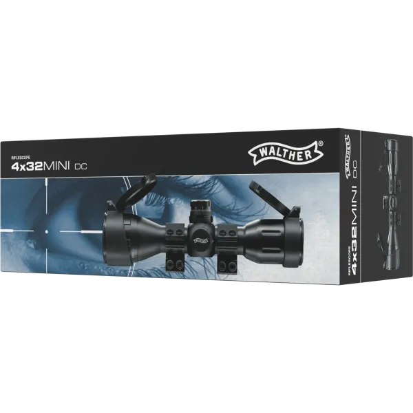 LUNETTE WALTHER 4X32 DC CQB ILLUMNATED AVEC MONTAGE