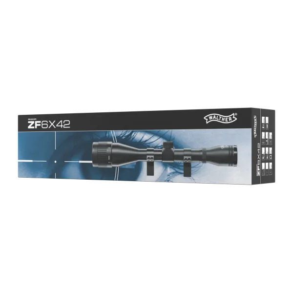 LUNETTE WALTHER 6X42 AVEC MONTAGE 11MM