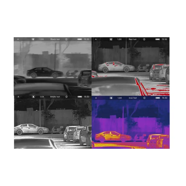 MONOCULAIRE VISION THERMIQUE KONUS FIERY-RF 3X-24X 6 RETICULES