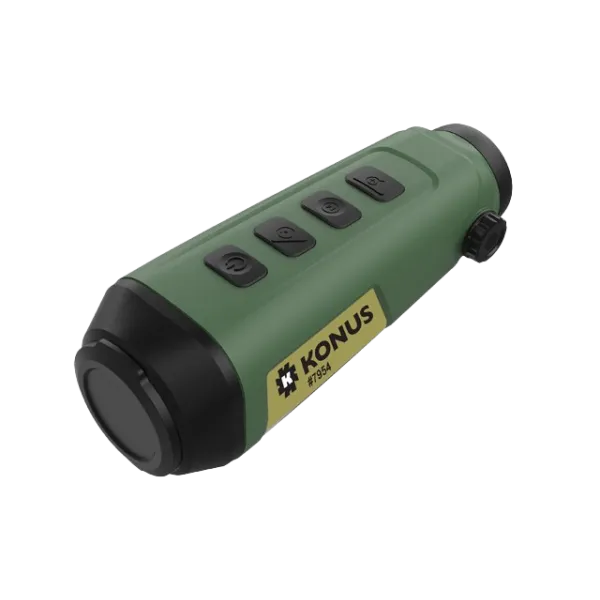 MONOCULAIRE VISION THERMIQUE KONUS FLAME 1.5X-3X 14 µM 384X288 (50 HZ)