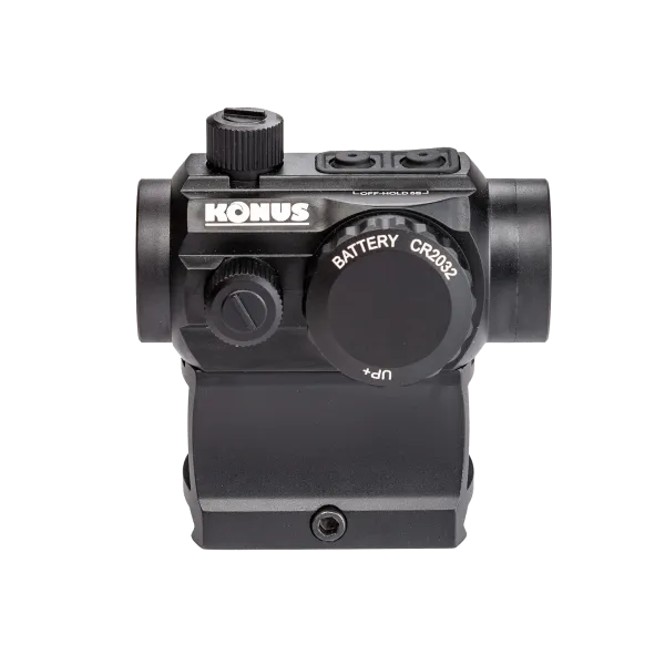 VISEUR KONUS SIGHT PRO NUCLEAR 1X22 3 MOA AVEC MONTAGE DOUBLE : HAUT ET BAS