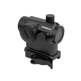 VISEUR KONUS SIGHT PRO NUCLEAR-QR 1X22 3 MOA MONTAGE DOUBLE : HAUT (QR) ET BAS