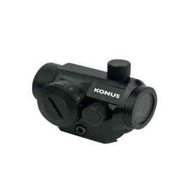 VISEUR KONUS SIGHT PRO NUCLEAR-QR 1X22 3 MOA MONTAGE DOUBLE : HAUT (QR) ET BAS