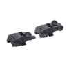 GUIDON + HAUSSE RABATTABLE (FLIP-UP RECOVER PIX) RAIL 21 MM