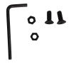 VIS + CLE POUR STABILISATEUR 20/20 RECOVER