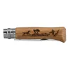 Couteau OPINEL 8 Inox Chien Chêne Opinel n°8 Chien