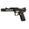 Pistolet GBB Lancer Tactical CTHULHU airsoft noir/or REP LT GBB CTHULHU NOIR/GOLD  !! px NET !!