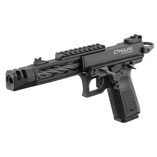 Pistolet GBB airsoft Tandemkross CTHULHU noir Réplique GBB CTHULHU Lancer Tactical noire