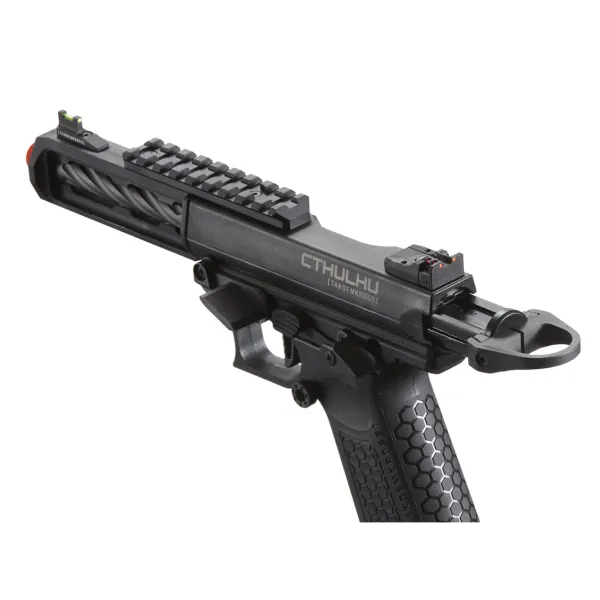 Pistolet GBB airsoft Tandemkross CTHULHU noir Réplique GBB CTHULHU Lancer Tactical noire