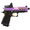Lancer Tactical Stryk Hi-Capa 4.3 Violet/Or + RMR Pistolet Airsoft GBB Stryk Hi-Capa 4.3 + RMR violet/or Lancer Tactical