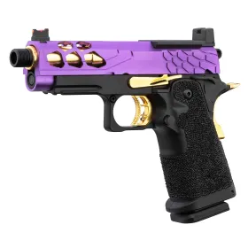 Lancer Tactical Stryk Hi-Capa 4.3 Violet/Or Pistolet Airsoft GBB Stryk Hi-Capa 4.3 violet/or Lancer Tactical