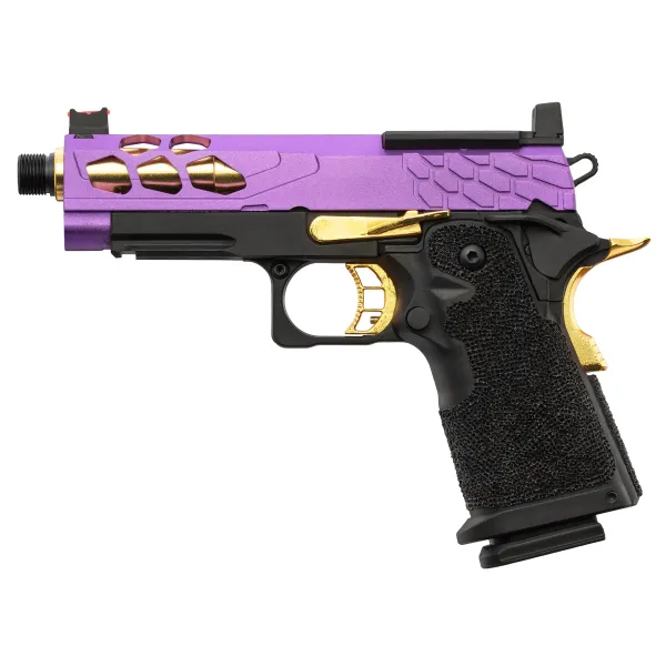 Lancer Tactical Stryk Hi-Capa 4.3 Violet/Or Pistolet Airsoft GBB Stryk Hi-Capa 4.3 violet/or Lancer Tactical