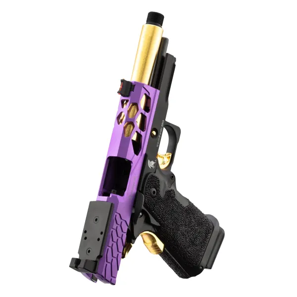 Lancer Tactical Stryk Hi-Capa 4.3 Violet/Or Pistolet Airsoft GBB Stryk Hi-Capa 4.3 violet/or Lancer Tactical