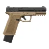Pistolet GBB Double Eagle P80 PFS9 airsoft Noir et TAN