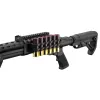 Fusil à pompe Gaz M870 Strike Industries noir airsoft M870 Full black crosse M4