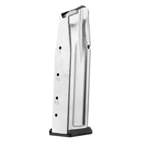 Chargeur 17 coups pour 2011 cal 9x19 - 126 mm Chargeur 17 coups 2011 acier stainless