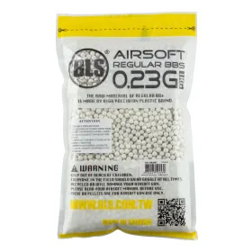 Billes 0.23g BLS STD 6mm – Sachet de 1 kg CARTON DE 20 SACHETS DE BILLES BLS STD 1KG - 0.23g