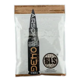 Billes lourdes 0.43g airsoft BLS – Sac de 1 kg Sachet 1kg billes 0.43g BLS
