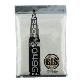 Billes lourdes 0,48g airsoft BLS – Sac de 1 kg CARTON DE 20 SACHETS DE BILLES BLS STD 1KG - 0.48g