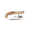 Pistolet silex Pedersoli Kentucky Maple .45 Kentucky en kit .45