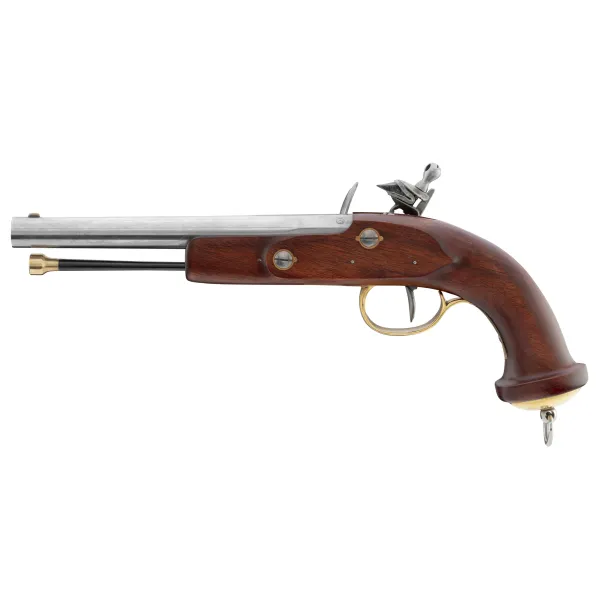 Pack Davide Pedersoli Mamelouk Cal.54 KIT PISTOLET MAMELOUK A SILEX CAL 54 + 100 BALLES/CALEPINS + MALLETTE