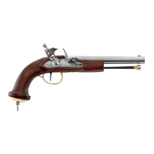Pack Davide Pedersoli Mamelouk Cal.54 KIT PISTOLET MAMELOUK A SILEX CAL 54 + 100 BALLES/CALEPINS + MALLETTE
