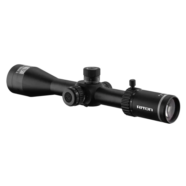 Lunette RITON 3 CONQUER 6-24x50 FFP MRAD réticule Lumineux OPTIQUE RITON 3 CONQUER 6-24X50 MRAD IL DIAM 30 (SANS COLLIER