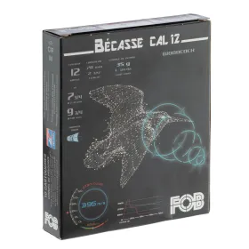 FOB 12/70 Spéciale Bécasse 35g Plomb 7 3/4 + 9 3/4 12/70 n° 7 ¾ et n° 9 ¾