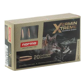 Norma .243 Winchester balle VerminXtreme 76gr / 4,9g 76 grains