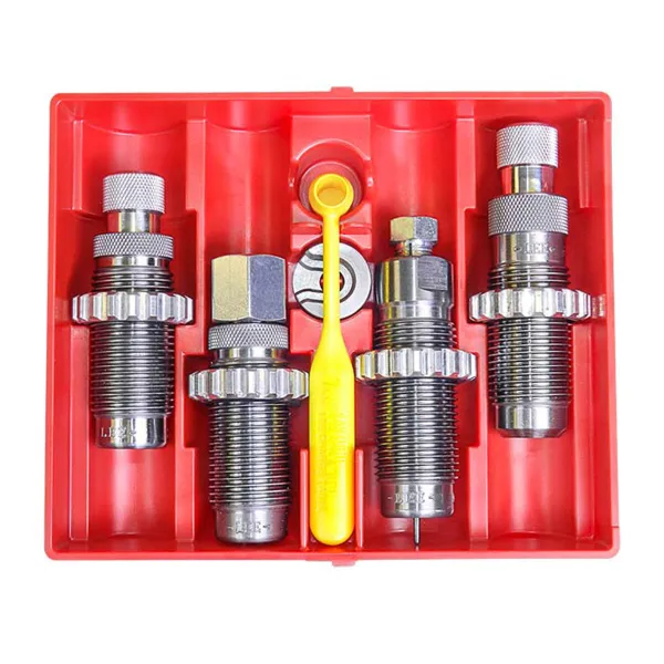 jeux de 4 outils carbure Deluxe pour calibres d'armes de poing - Lee Precision .380 ACP (9x17 mm court) - 90447