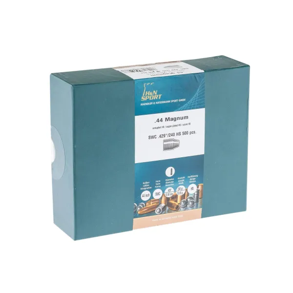 Ogives H&N - high speed - semi wad cutter .44 (.429) 240 gr