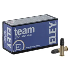 Cartouches 22LR Eley team - boîte de 500