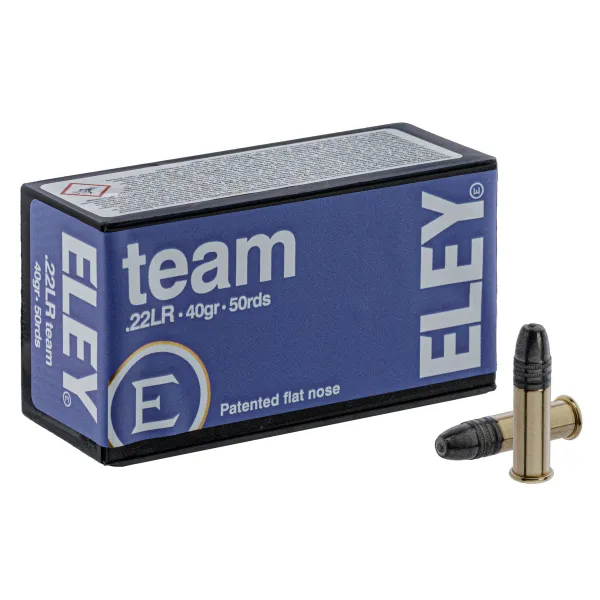 Cartouches 22LR Eley team - boîte de 500