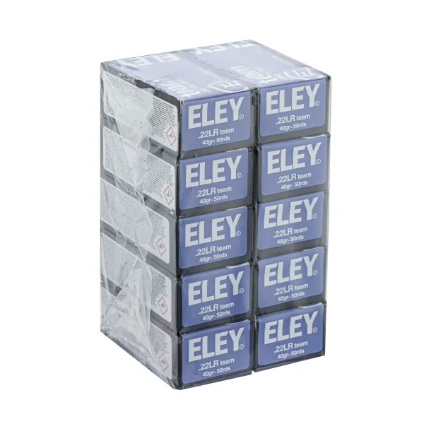 Cartouches 22LR Eley team - boîte de 500