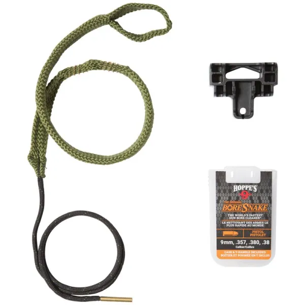 Hoppe's Cordon nettoyage BoreSnake - Pistolet Pistolet 9mm / .357