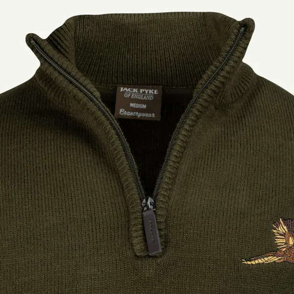 Pullover Jack Pyke Zip Faisan Taille XL