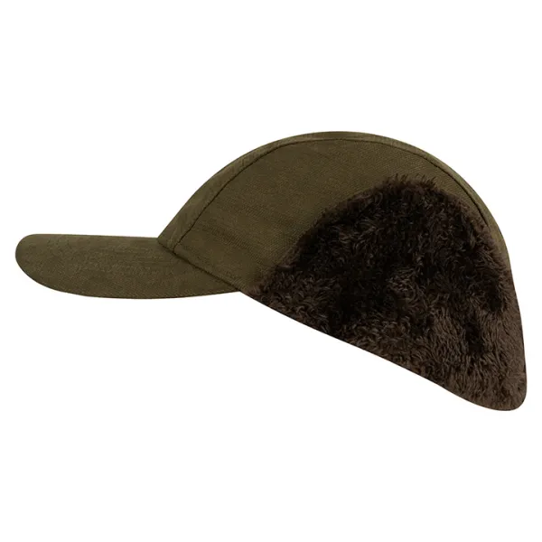 Casquette Jack Pyke Alaska Kaki avec protèges oreilles S/M