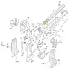 Pièces de remplacement pour Pedersoli modèles Remington TRIGGER AND BOLT SPRING SCREW (REM18)  - Réf Peder. : 0800100035