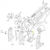 Pièces de remplacement pour Pedersoli modèles Remington TRIGGER AND BOLT SPRING SCREW (REM18)  - Réf Peder. : 0800100035