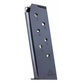 Chargeur MEC-GAR 1911 Full Size .45 ACP avec Talon (Noir ou Nickel) 1911 Full Size - 8 coups - Nickel
