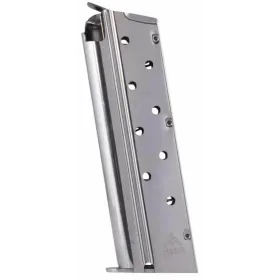 Chargeur MEC-GAR 1911 Full Size 9mm  avec Finition Anti-Friction 1911 Full Size - 9 coups - Nickel - Anti Friction